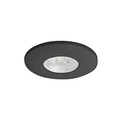 Downlight BARENT 350MA P&P rund, konstant strøm IP20, sort mat dæmpbar