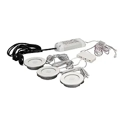 Downlight inkl. driver, sæt med 3 IP20