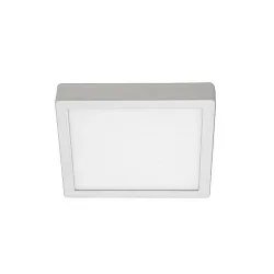 Overfladearmatur IP20, opal, hvid dæmpbar