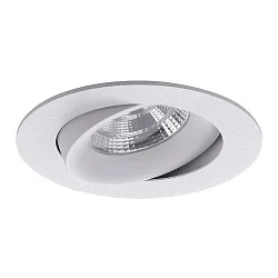 Downlight INDIWO83 rund, svingbar IP20, hvid dæmpbar