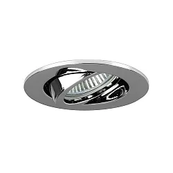 Indbygningslampe IP20, chrom, blank, gennemsigtig  3W 340lm 4000K 20-40° 20-40° CRI 80-89