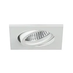 Indbygningslampe PAYTON-S svingbar, firkantet LED IP20, hvid dæmpbar 3W 340lm 4000K 20-40° 20-40° CRI 80-89