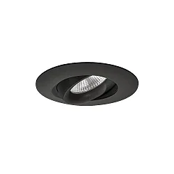 Indbygnings loftlampe KARYL svingbar, drejelig, direkte IP20, gennemsigtig, hvid dæmpbar