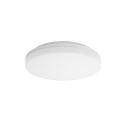 Udendørs loftlampe BYAM-R MINI rund, CCT Switch, slagfast, omskiftelig, multipower IP65, hvid mat 