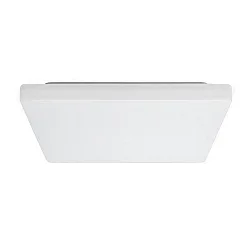 Udendørs loftlampe BYAM-S MAXI firkantet, CCT Switch, slagfast, omskiftelig, multipower IP65, hvid mat 