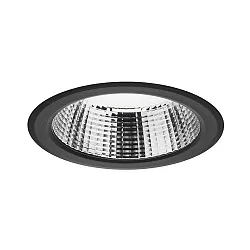 Indbygningslampe IP20, blank, opal, sort dæmpbar 25W 1962lm 4000K CRI 90-100