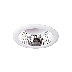recessed luminaire IP20, glossy, opal, white dimmable 11W 801lm 3000K CRI 90-100