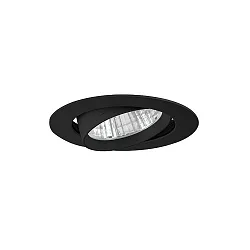 Indbygningslampe IP20, blank, sort dæmpbar 32W 4030lm 4000K CRI 90-100