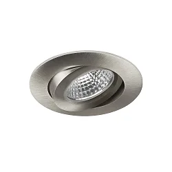 Indbygningslampe OLENI-R / PHASE DIM 830 svingbar IP20, nikkel mat dæmpbar 6,7W 570lm 3000K 38° CRI >80