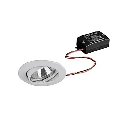 Downlight svingbar, firkantet IP20, hvid 