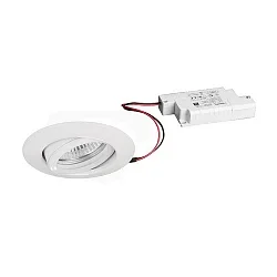 Downlight BB09 rund, Dim-To-Warm IP20, hvid dæmpbar