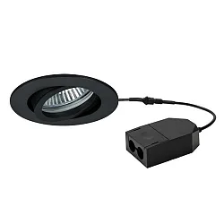 Indbygningslampe LOOP-R rund, svingbar, sæt med 1 IP20, hvid dæmpbar 5W 450lm 3000K 20-40° 20-40° CRI > 90