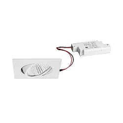 recessed luminaire IP20, white  1280lm 20-40° 20-40°