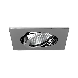 Downlight BB18 firkantet, Dim-To-Warm IP20, chrom dæmpbar