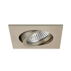 Downlight BB18 firkantet, Dim-To-Warm IP20, champagne dæmpbar