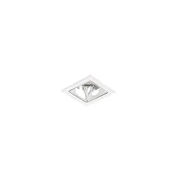 ceiling recessed luminaire APOLLO MICRO square, direct IP20, white dimmable