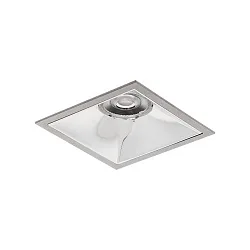 recessed luminaire APOLLO MIDI square, switchable LED IP20, silver  14W 1897lm 3500K CRI 90-100
