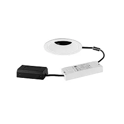 Indbygnings loftlampe BINATO svingbar, drejelig, direkte IP20, hvid dæmpbar