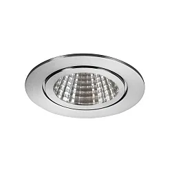 Downlight BB15 rund, DALI styrbar IP54, rustfrit stål dæmpbar