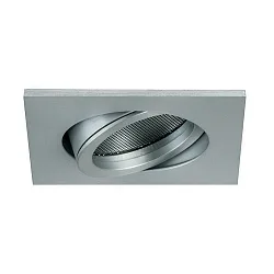 højttaler SINDEE-S firkantet, svingbar, indbygget version, aluminum mat