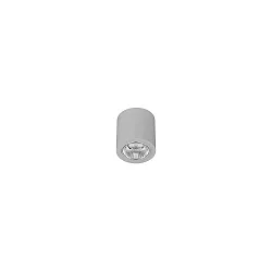 Downlight APOLLO MICRO rund, omskiftelig, facetteret IP20, pulverlakeret, sølv 