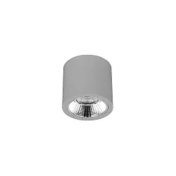 Downlight APOLLO MIDI rund, omskiftelig, facetteret IP20, pulverlakeret, sølv 