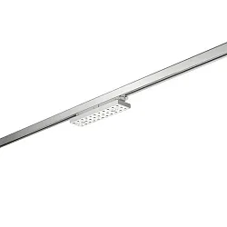 3-phase spot BALI MINI S 72°/53° DALI-2 - 29.4CM rotatable, DALI controllable, with lens optics IP20, white matt dimmable