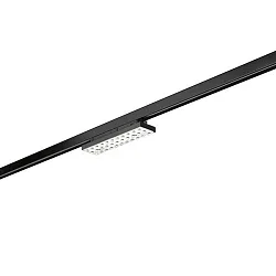 3-phase spot BALI MINI S 97°/91° DALI-2 - 29.4CM rotatable, DALI controllable, with lens optics IP20, black matt dimmable