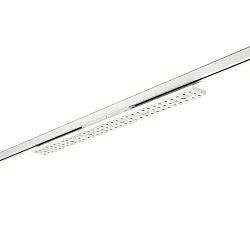 3-phase spot BALI MAXI DA-WB 96°/83° DALI-2 - 88CM rotatable, DALI controllable, with lens optics IP20, white matt dimmable