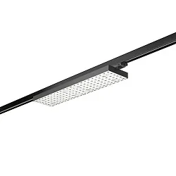 3-phase spot BALI MEGA DA-WB 96°/83° DALI-2 - 58.7CM rotatable, DALI controllable, with lens optics IP20, black matt dimmable