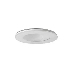 Downlight COVER-UP rund, stiv, klar, hvid