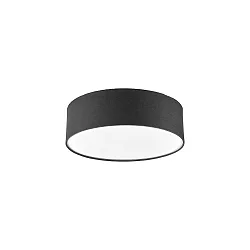 Loftlampe TIM Ø 40CM up / down, med diffuser E27 IP20, nikkel mat dæmpbar