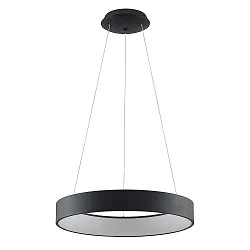 Pendel GEORGA 2CCT DIM CCT Switch, ringform IP20, sort mat dæmpbar