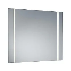 Spejl med belysning MIRROR 2-flammer IP44, satin 