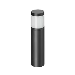 Pælelampe STICK rund, omskiftelig LED IP65, sort 