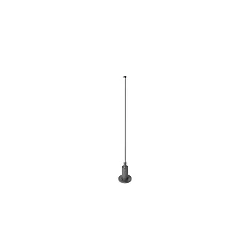 gorund spike luminaire VITI lateral light direction, medium, switchable IP65, powder coated, graphite grey 