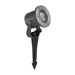 Jordspydslampe med stik IP65, sort 