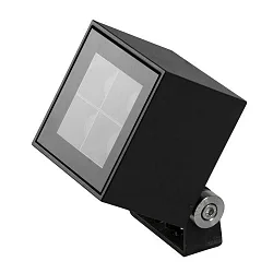 Gulvlampe BLOKK svingbar, slagfast IP65, grafit 