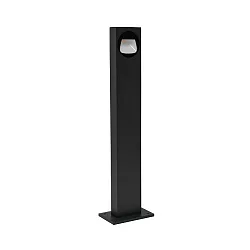 Outdoor LED bollard light QUADER, IP54, 230V AC, 13W 3000K 730lm