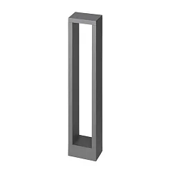 Pælelampe ADDIA omskiftelig LED IP54, grafit 