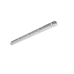 Fugttæt armatur HUMID ONE - 119CM omskiftelig, multipower, kablet gennem IP65, grå 
