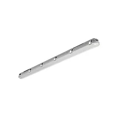 Fugttæt armatur HUMID ONE - 149CM omskiftelig, multipower, kablet gennem IP65, grå 