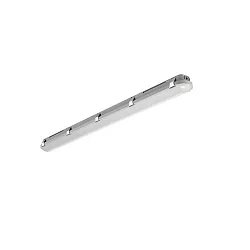 damp-proof luminaire HUMID ONE PRO direct IP65, grey dimmable