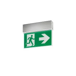 Nødlampe EKW IP41, sølv