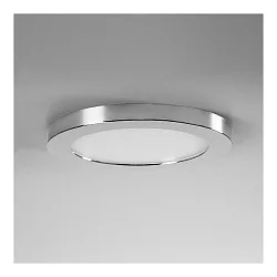 Ring MOON MIDI CCT mittelgroß, chrom, blank