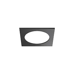ring MUNA MICRO square, black matt