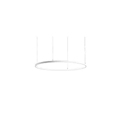 pendant luminaire ANDROS IN Ø 120CM DALI controllable IP20, powder coated, white matt dimmable
