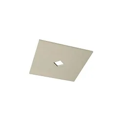Akustisk element SILENTIUM (SMOOTH) 89.5CM firkantet, symmetrisk, creme
