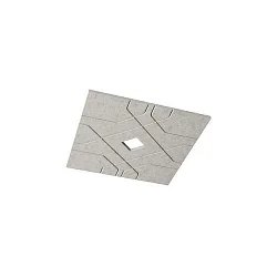 Akustisk element SILENTIUM (STRUCTURE) 89.5CM firkantet, symmetrisk, beige