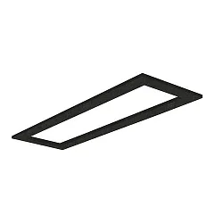 Akustisk element SILENTIUM LONG 167x47CM firkantet, sort